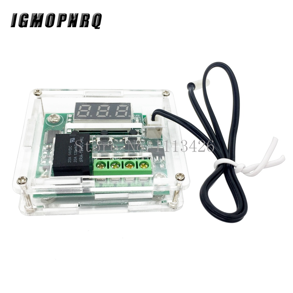 W1209 -50-100C DC 12V digital temperature controllear thermostat ...