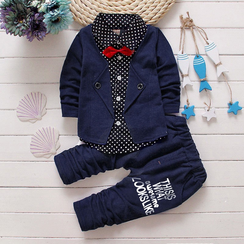 Baby Clothing Sets Children 1 2 3 Years Birthday suit Boys Tracksuits Kids Brand Sport Suits Blouse Long Sleeve T Shirt Pants 2pcs Set Shopee Malaysia