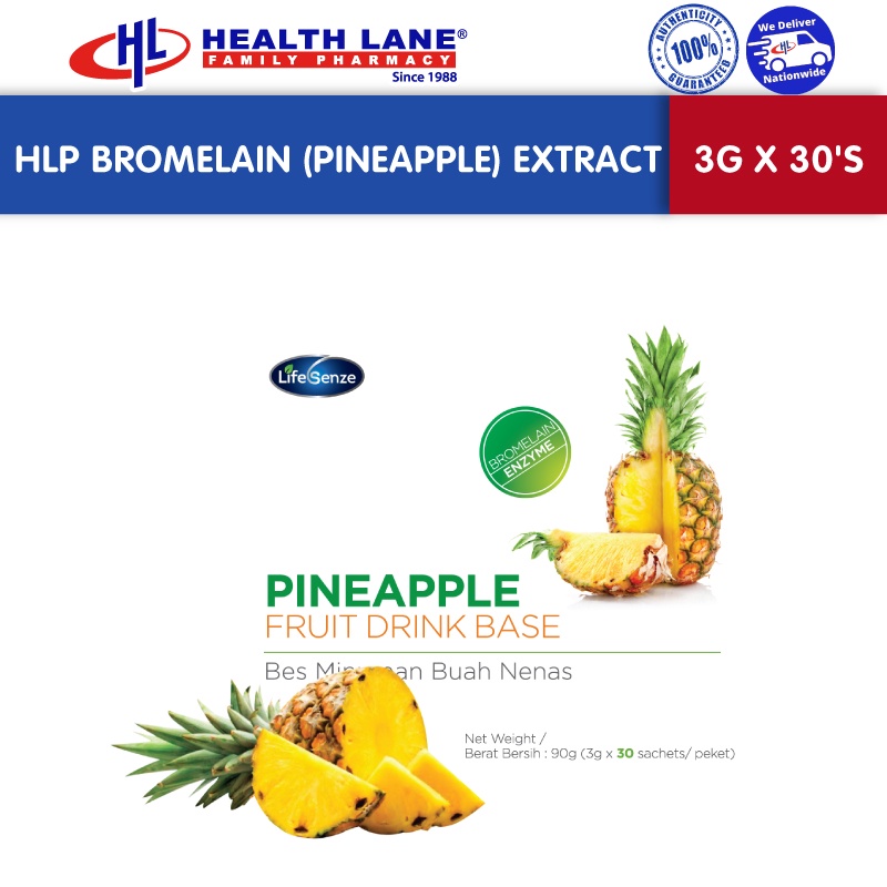 HLP Bromelain Pineapple Extract (3g x 30's) Shopee Malaysia