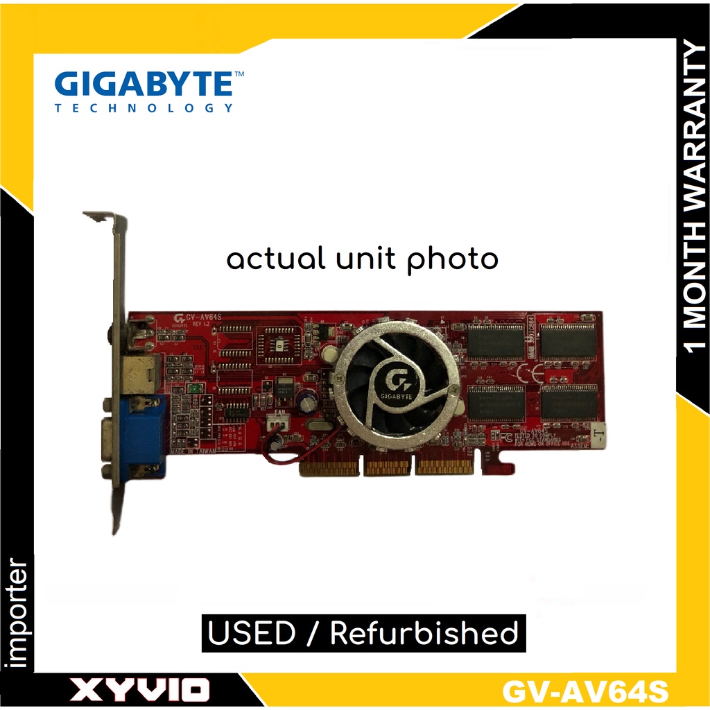 Carte graphique LR2A13 GF6200TC 256MB VGA VIDEO