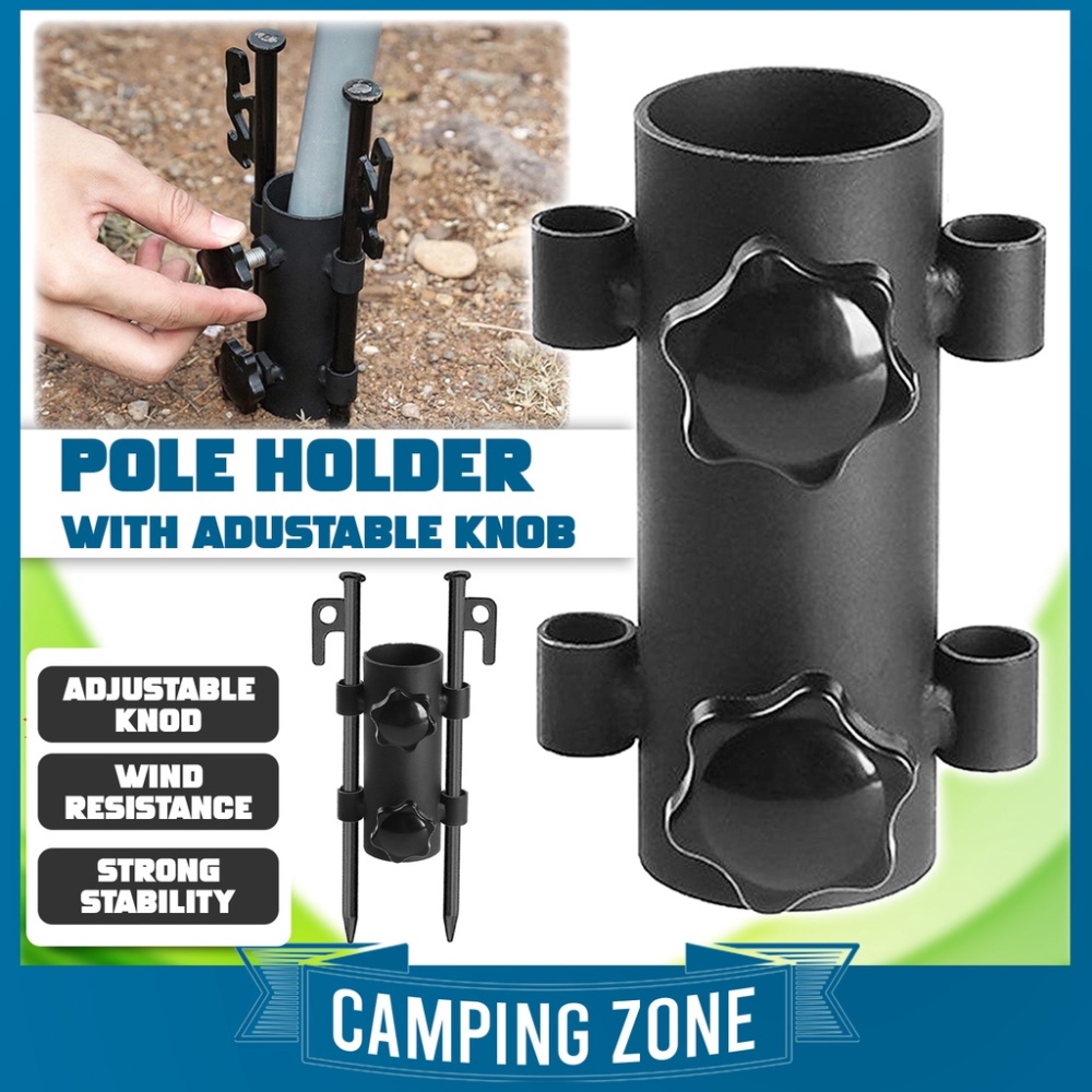 Camping Pole Holder Camping Tent Pole Holder Flysheet Tarp Holder