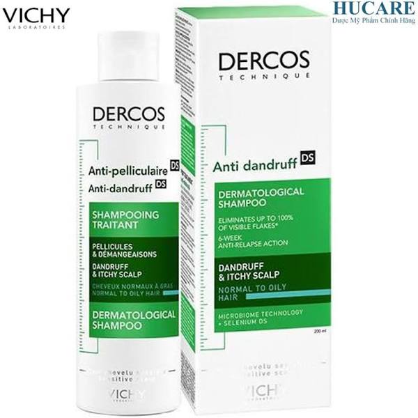 Vichy Dercos Shampoo Prevent Dandruff For Sensitive Scalp 200ml