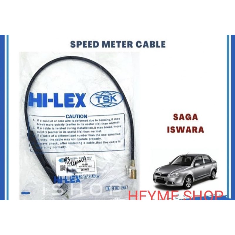 Proton Saga 8V 12V HI-LEX TSK (9M10005) Speed Meter Cable Made In Japan ...
