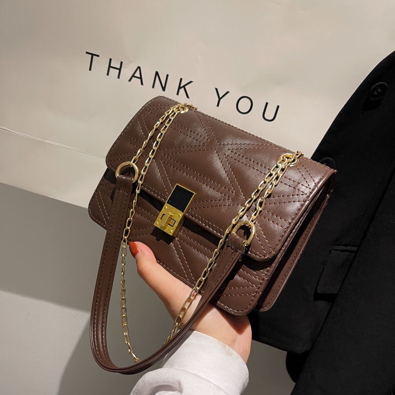 SAKURAFASHION T245 Korean Leather shoulder sling bag aesthetic design