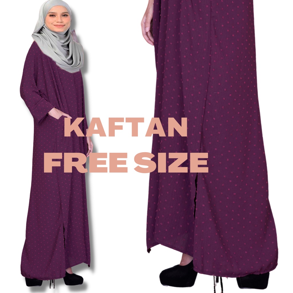 KAFTAN EMBROIDERY MURAH VIRAL READY STOCK Shopee Malaysia