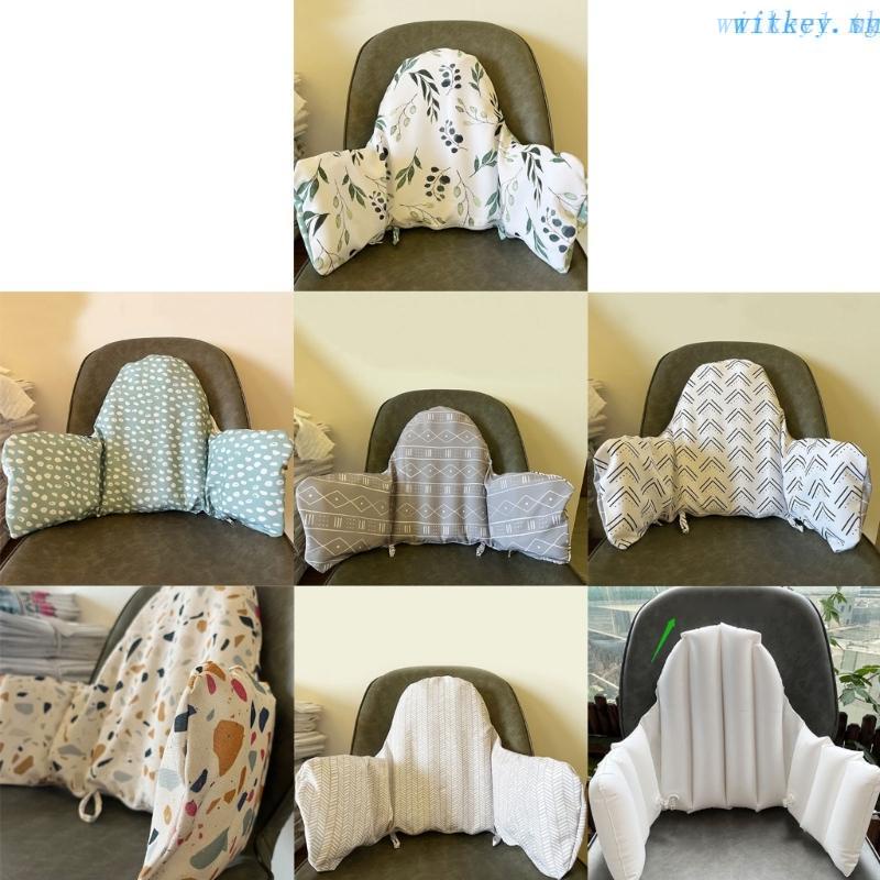 WIT Polyester Cotton Kids Baby Print DiningChair Cushion Cover