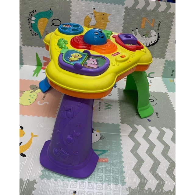 Fisher price lights and sounds best sale activity table