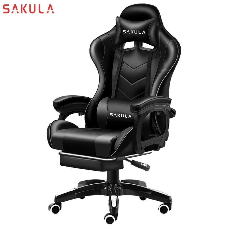 【blac】Sakula Gaming Chair Pink kerusi pejabat Office Chair Adjustable ...