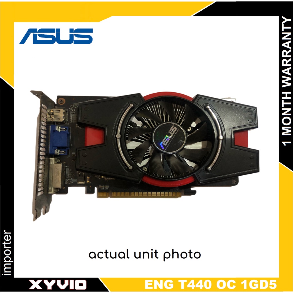 Tarjeta de Video Asus NVIDIA GeForce GT 440 DirectCU Silent, 1GB GDDR3