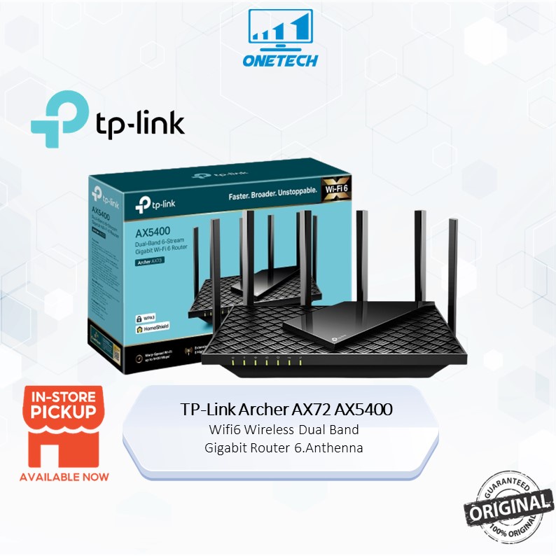 TP-Link Archer AX72 / AX73/AX72Pro AX5400 Wifi6 Wireless Dual Band ...
