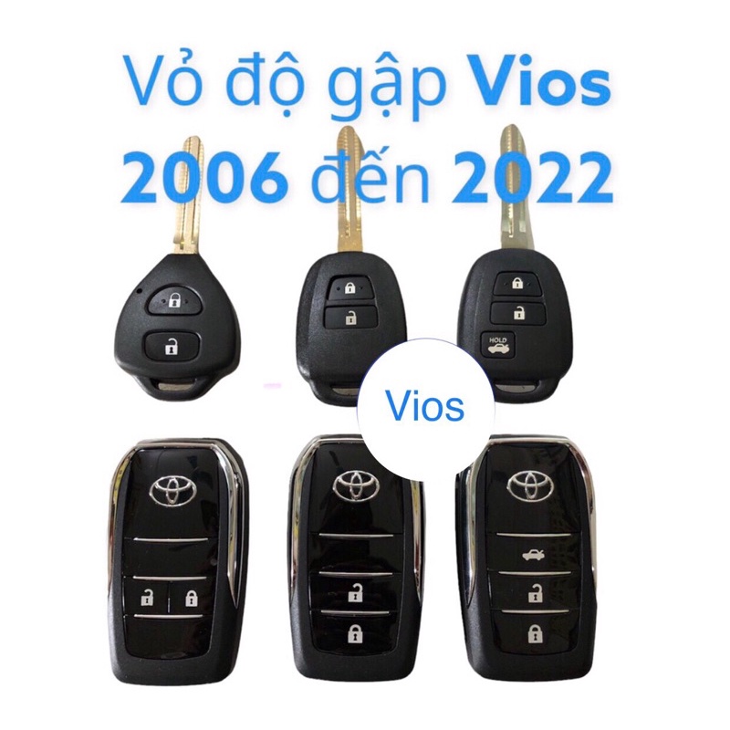 Toyota Vios 2006 to 2022 Folding Key Case | Shopee Malaysia