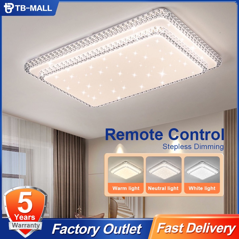 Led Ceiling Modern Simple Dimmer Decorative Led Ceiling Lamps Round Bedroom Living Room