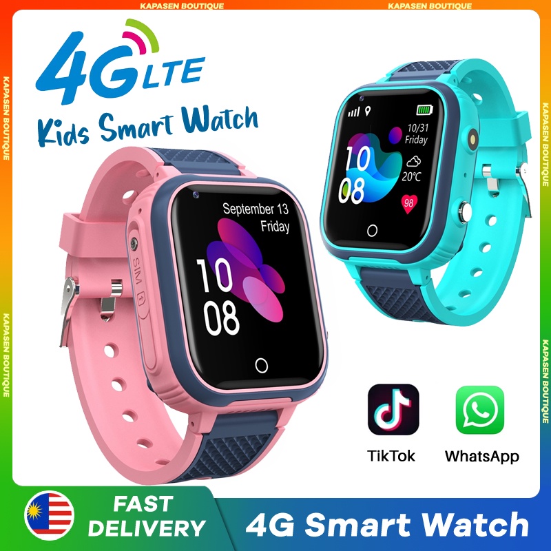4G Smart Watch Kids GPS WIFI Video Call IP67 Waterproof Child ...