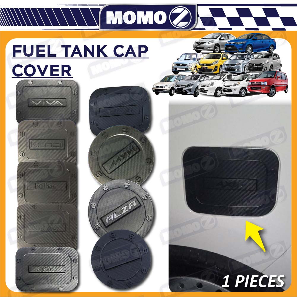 Car Fuel Tank Cover Carbon Fuel Cover Perodua Axia Kenari Kelisa Kancil