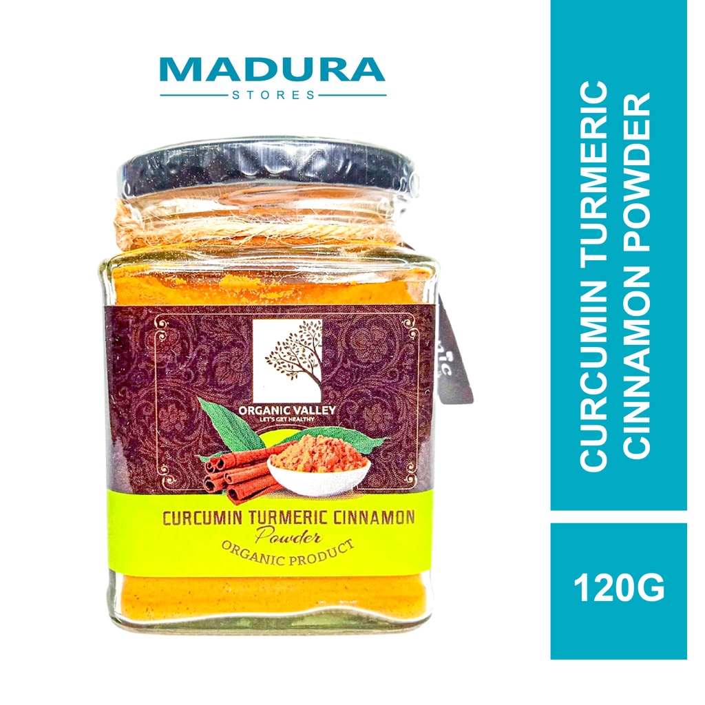 Organic Valley Curcumin Turmeric Cinnamon 120g (Serbuk Kunyit) | Shopee ...