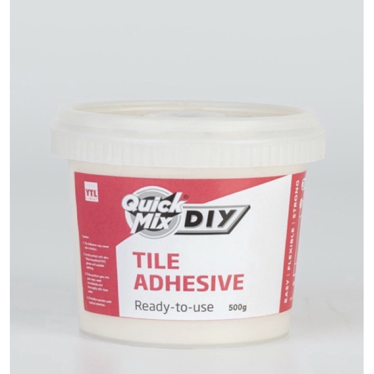 QuickMix DIY Tile Adhesive - 500gm | Shopee Malaysia
