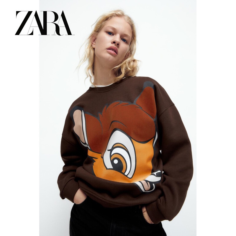 Zara bambi hot sale sweatshirt