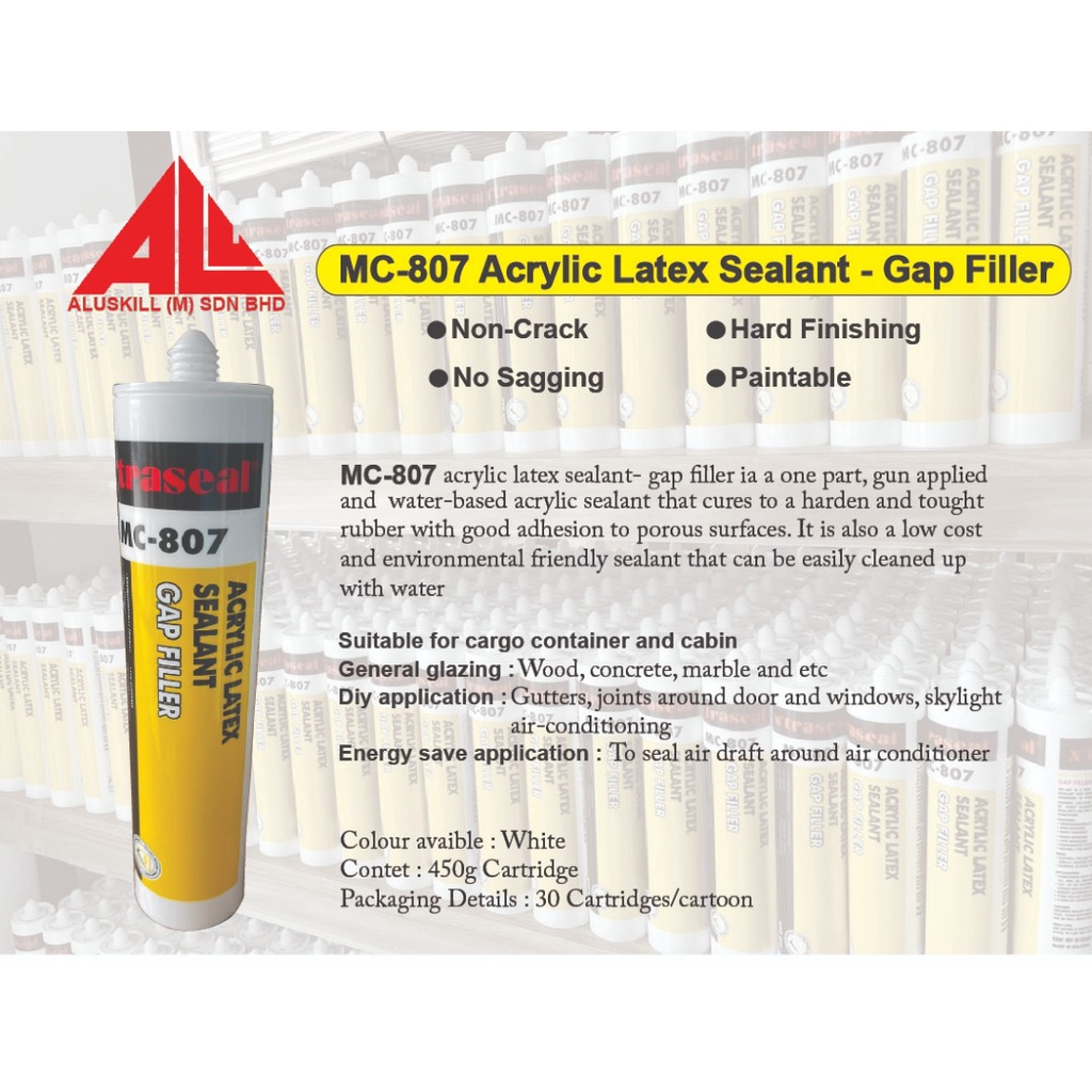 MC807 ACRYLIC LATEX SEALANT Shopee Malaysia