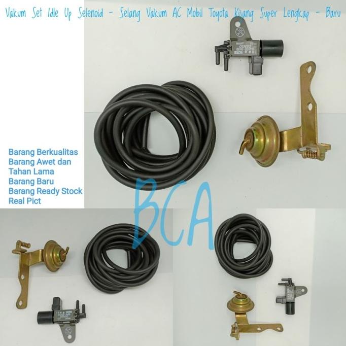 Vacuum Set Idle Up Selenoid Vacuum Hose Car Ac Toyota Kijang Super