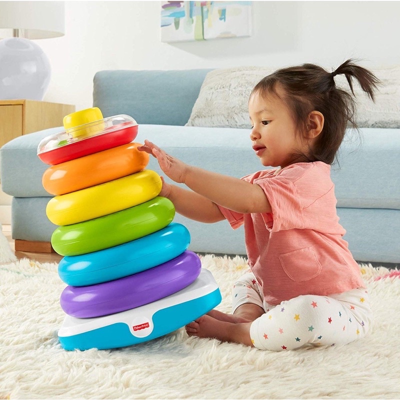 Fisher Price Giant Rock a Stack | Shopee Malaysia