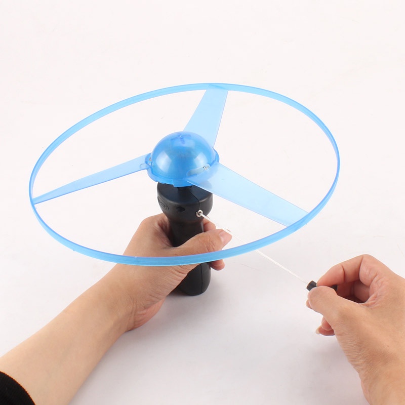 Pull string flying saucer, luminous flying saucer, UFO large Frisbee ...