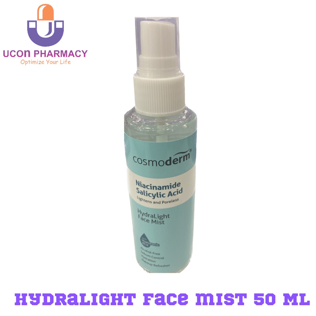 Cosmoderm Niacinamide Salicylic Acid hydralight Face Mist (50ml