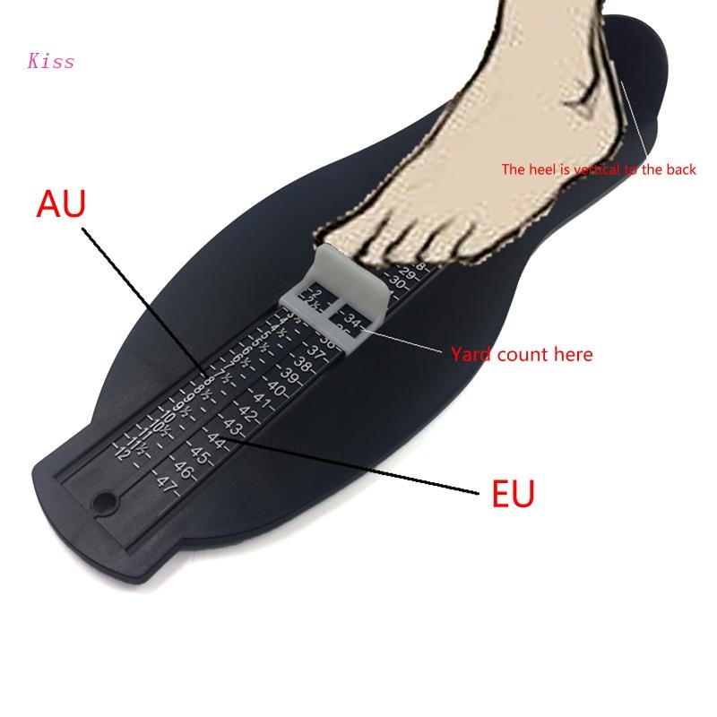 kiss Shoes Size Gauge Measure Ruler for Women Men Adults Children ...