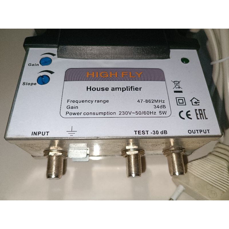 UHF CATV MATV MYTV 34dB Amplifier booster | Shopee Malaysia