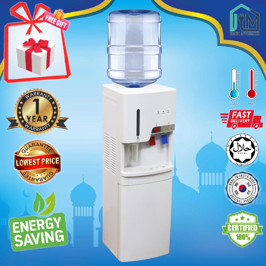 Water Dispenser Halal 5 Gallon Bottle Hot Cold Penapis Air Halal 5 Gallon Botol Sejuk Panas 6913