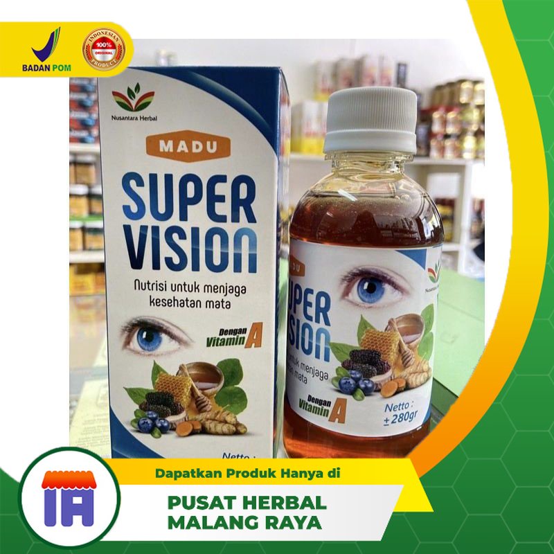 MERAH MATA Honey SUPER VISION HERBAL Medicine For MINES Red Eyes Eye Health Eye Cataract