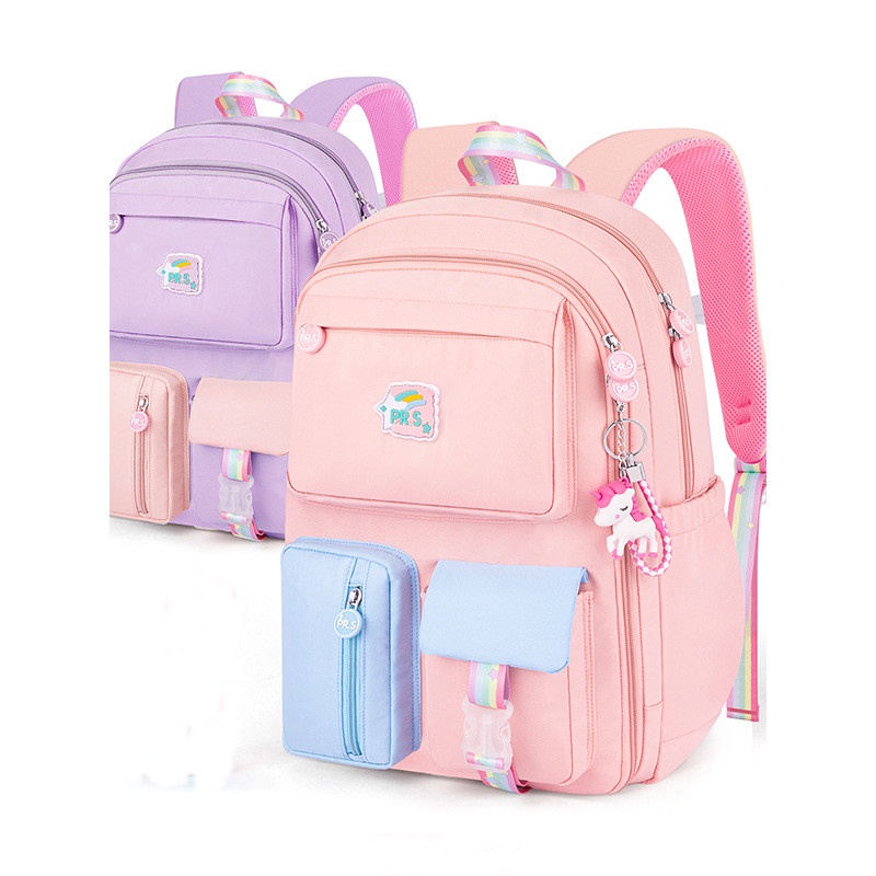 Backpacks School bags for girls boys Large capacity nylon student schoolchild Children Cartoon Grades 1-3-6 Backpack