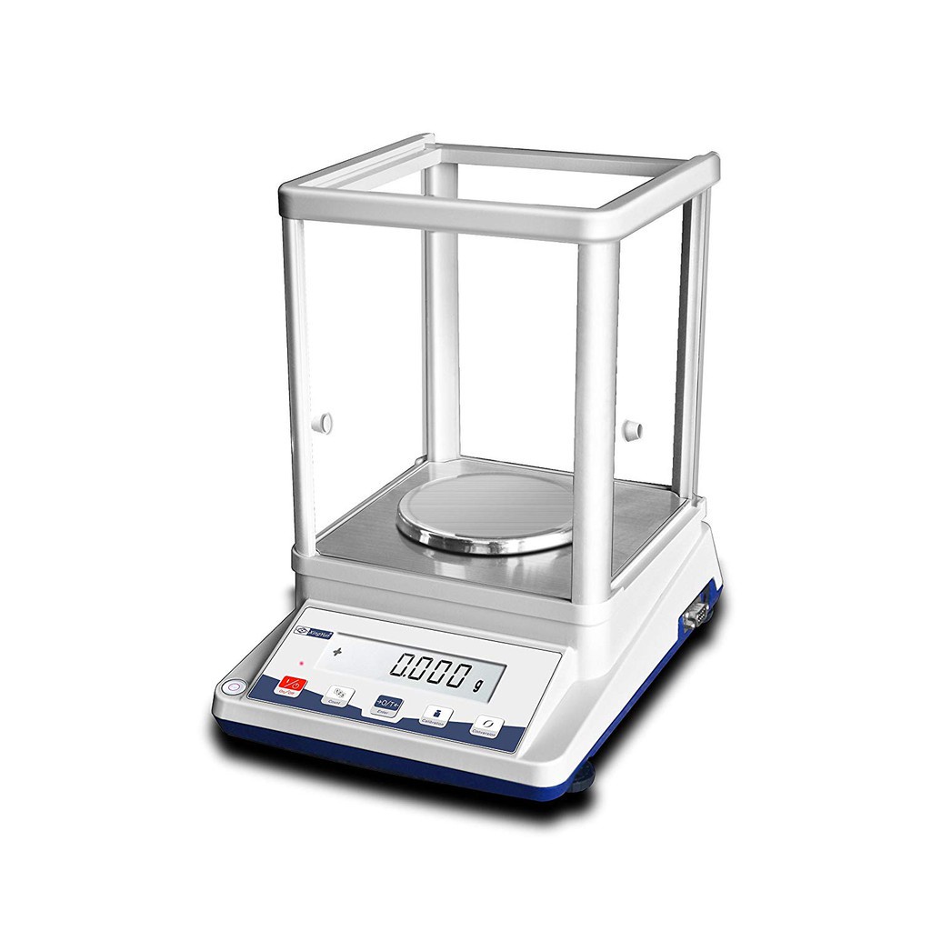 LCD Precision Analytical Balance JA203P 210g Resolution 1mg