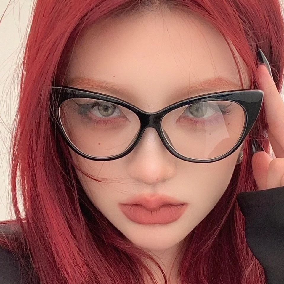 Anti Blue Light Blocking Glasses transparent spectacles Frame Plastic ...