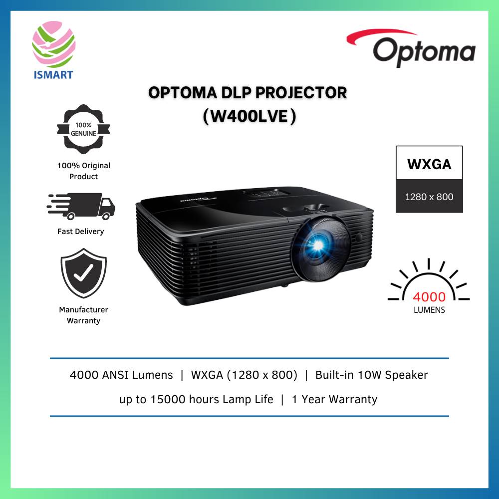 Viewsonic PS501W Projektor 3600 ANSI-Lumen 1280x800 WXGA 3D Mieten