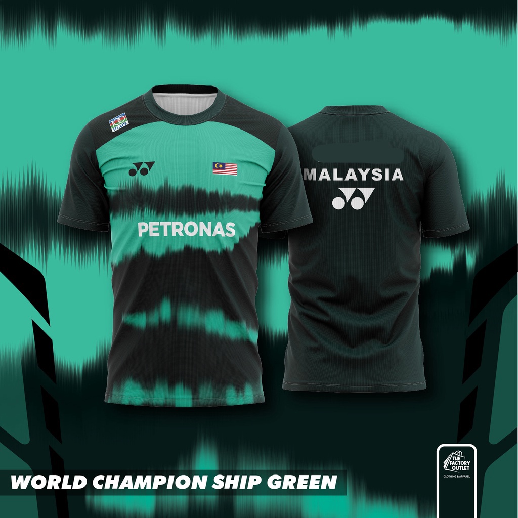 BADMINTON JERSEY MALAYSIA, BADMINTON SHIRT MALAYSIA 2024 (WORLD