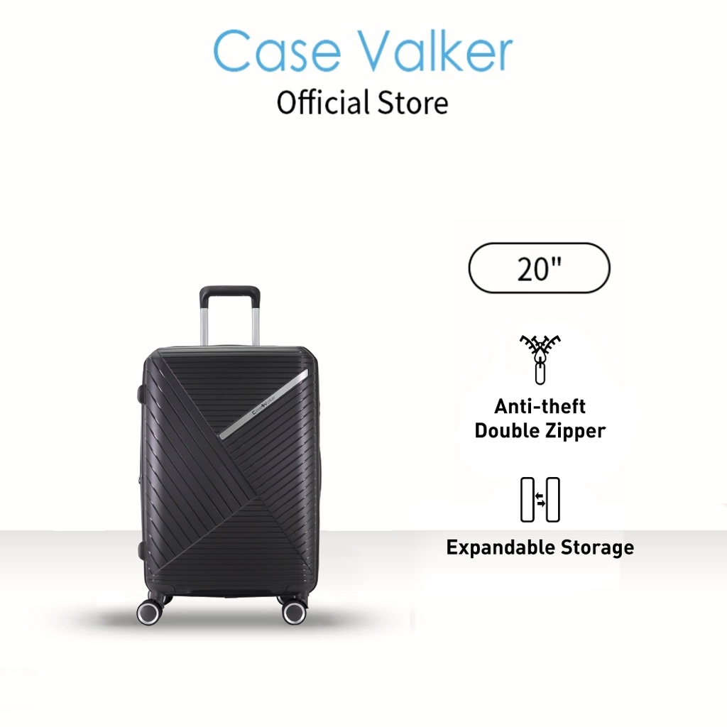 Case Valker Signature ProX Unbreakable Polypropylene Luggage Bag (20
