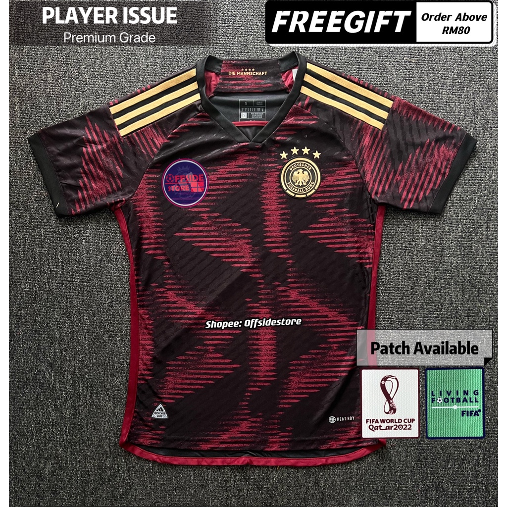 *PREMIUM GRADE* Germany Away Jersey Player Issue Germany World Cup Jersey Germany Home Jersey