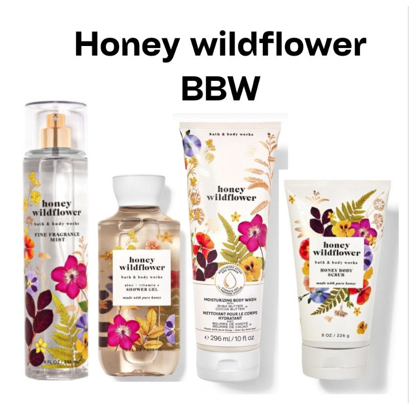 🌺 Bath and Body Works HONEY WILDFLOWER 🌺 Shopee Malaysia