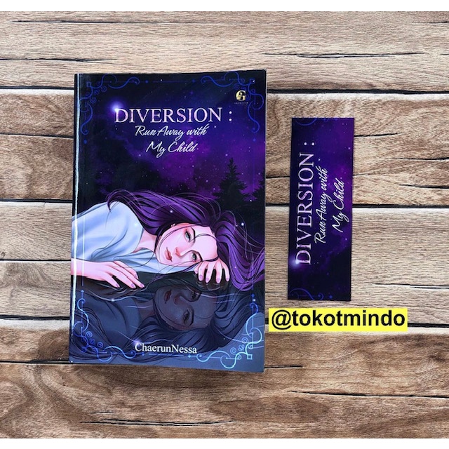Novel DIVERSION RUN AWAY WITH MY CHILD (Chaerun Nessa) Shopee Malaysia