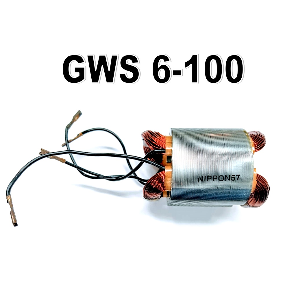 Field Coil GWS 6100 Heavy Duty Angle Grinder Shopee Malaysia