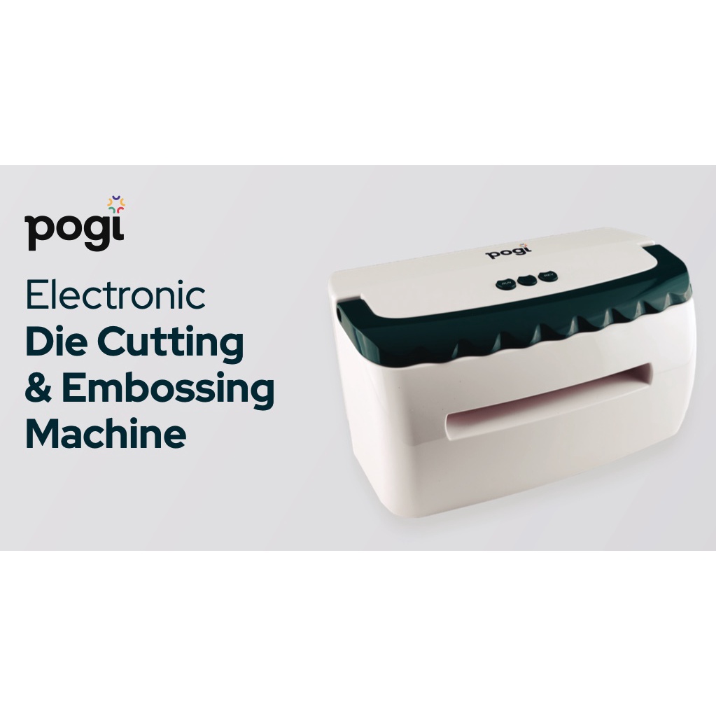 Pogi A5 Electronic DieCutting & Embossing Machine Starter Bundle Kit