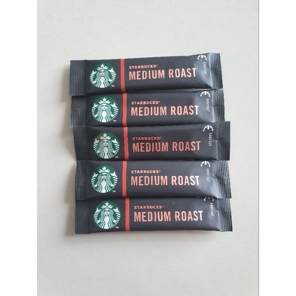 Starbuck Instant Coffee Americano 5 Sticks Medium Roast Soluble Coffee
