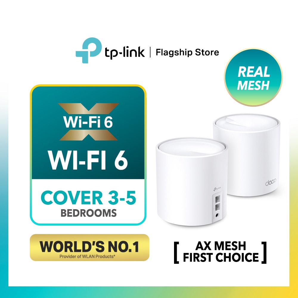 TP-Link Deco X20 AX1800 Whole Home Wifi 6 Mesh Wi-Fi System AP or ...