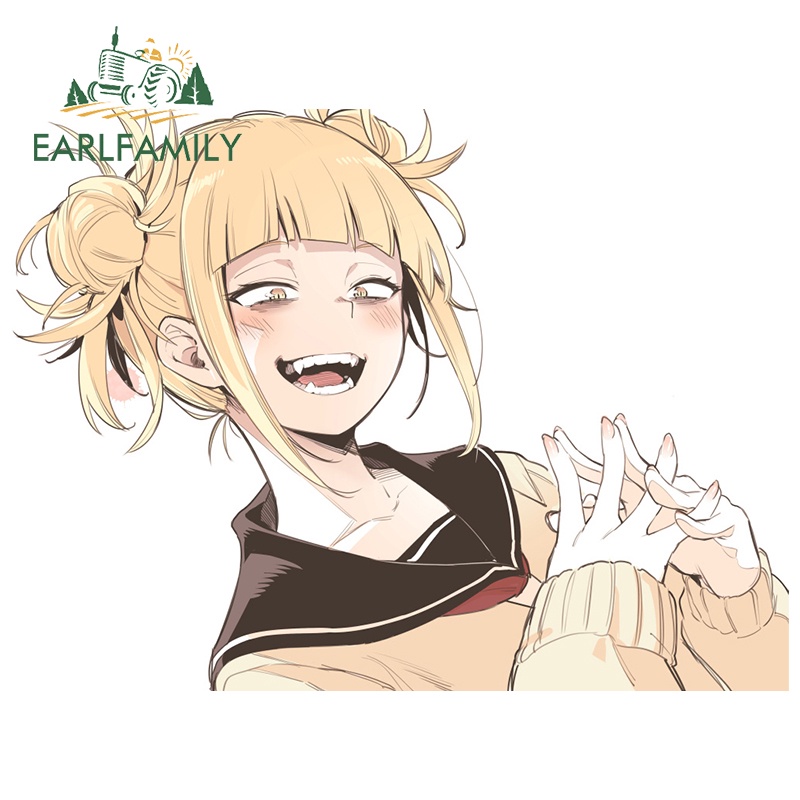 EARLFAMILY 13cm x 9.8cm for Himiko Toga Car Stickers Anime Decal Funny ...