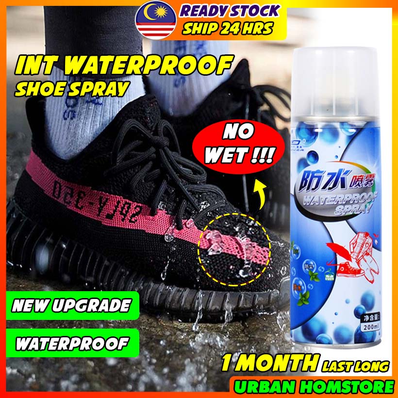 New INT Shoe waterproof spray Water repellent spray Nano spray last long Water proof spray shoes