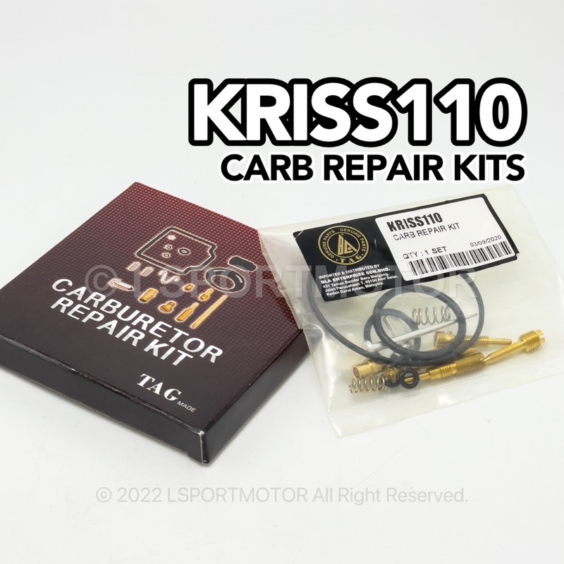 MODENAS KRISS110 / KRISS1 CARBURETOR REPAIR KITS CARB REPAIR KIT KRISS