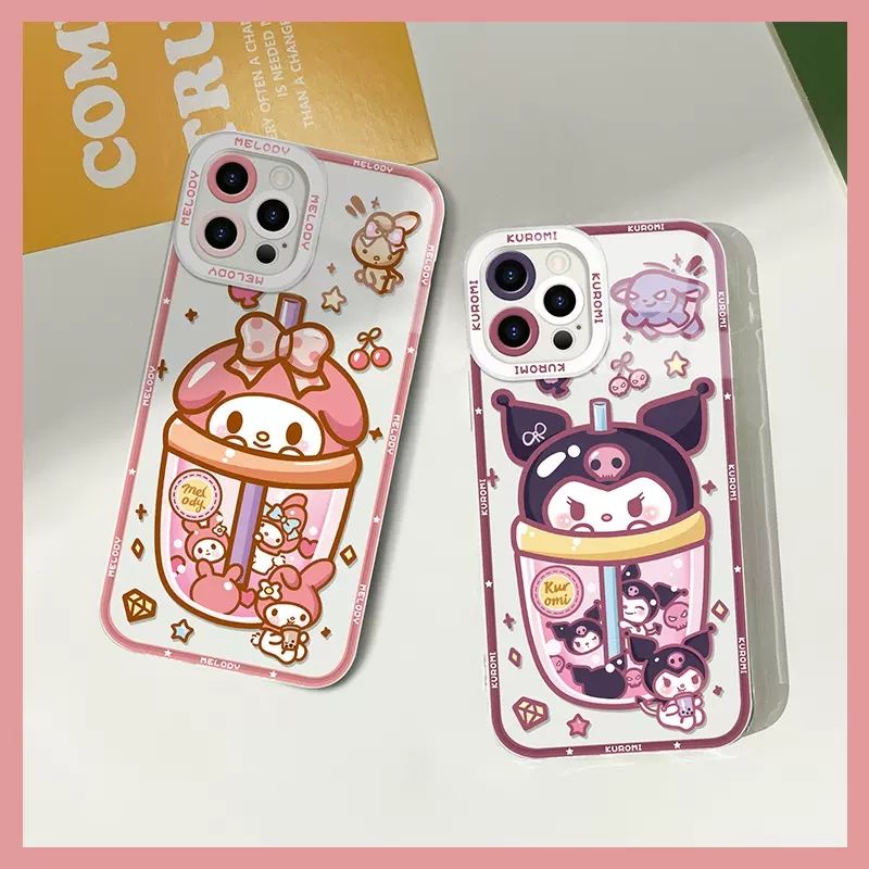 Kawaii Sanrio kuromi Melody Phone case IPhone 14 12 Pro mini 11 PRO MAX ...