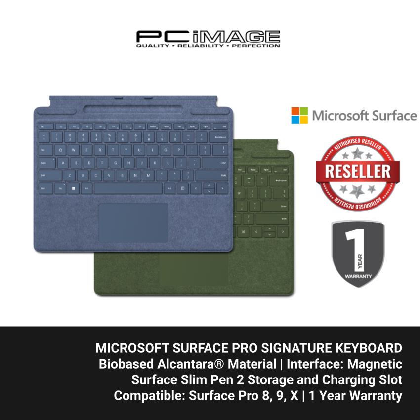 Microsoft Surface Pro Signature Keyboard (Sapphire 8XA-00111 / Forest ...