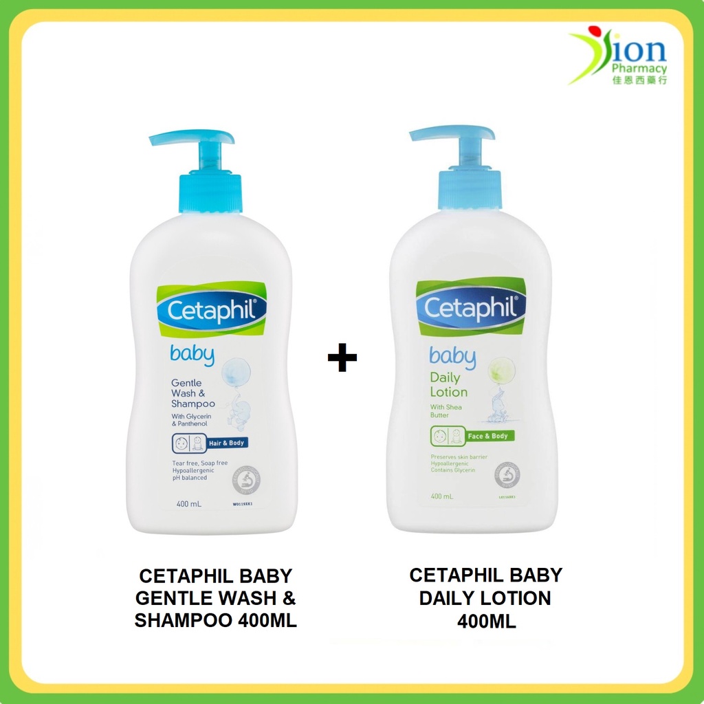CETAPHIL BABY BODY WASH & BODY LOTION VALUE PACK Shopee Malaysia