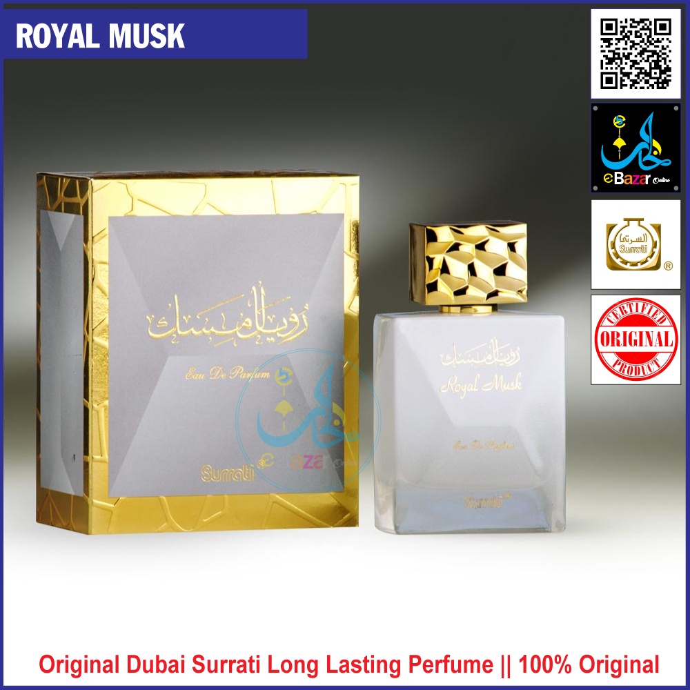 ROYAL MUSK Nutty/woody/musky/citrus/sweet/rose 100 ml EAU De Parfum By